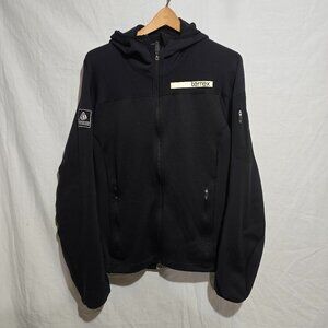 Adidas Men's Terrex Full Zip Hoodie Jacket Black THE AMERICAN ALPINE CLUB Sz M*